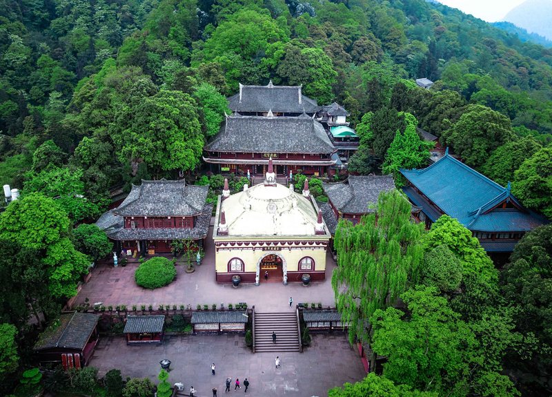 禅茶文化小镇--万年寺